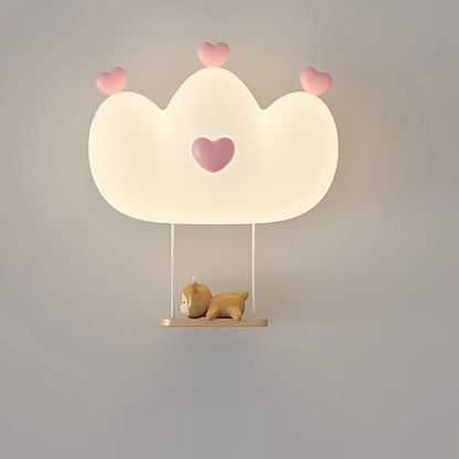 Kinder Wandlamp LED-Creatief Kroon & Dier Design