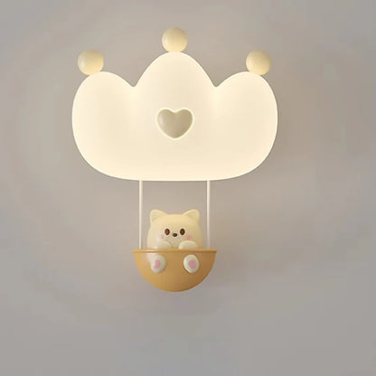 Kinder Wandlamp LED-Creatief Kroon & Dier Design