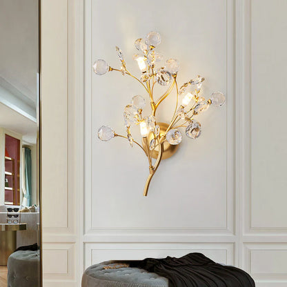 Creatieve Luxe Kristallen Wandlamp