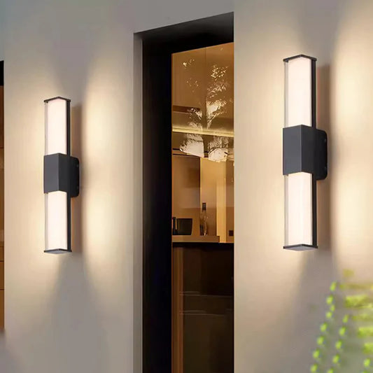 Minimalistische Waterdicht Rechthoekige LED Wandlamp