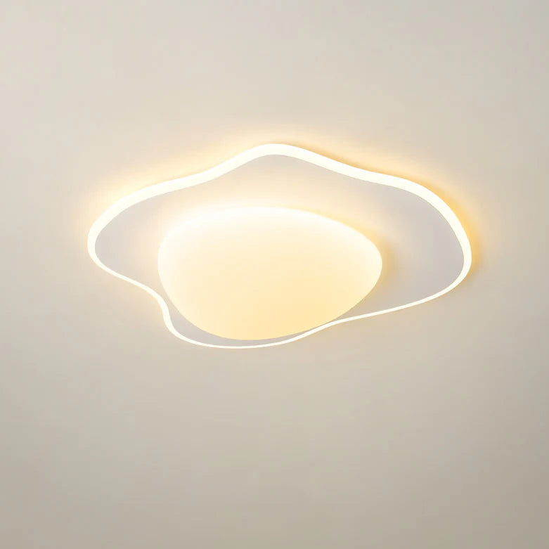 Creatieve Gepocheerd Ei Flush Montage LED Plafondlamp
