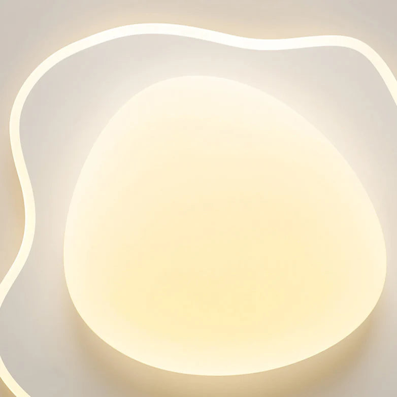 Creatieve Gepocheerd Ei Flush Montage LED Plafondlamp