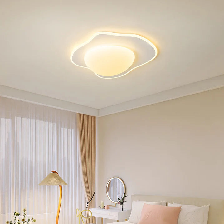 Creatieve Gepocheerd Ei Flush Montage LED Plafondlamp