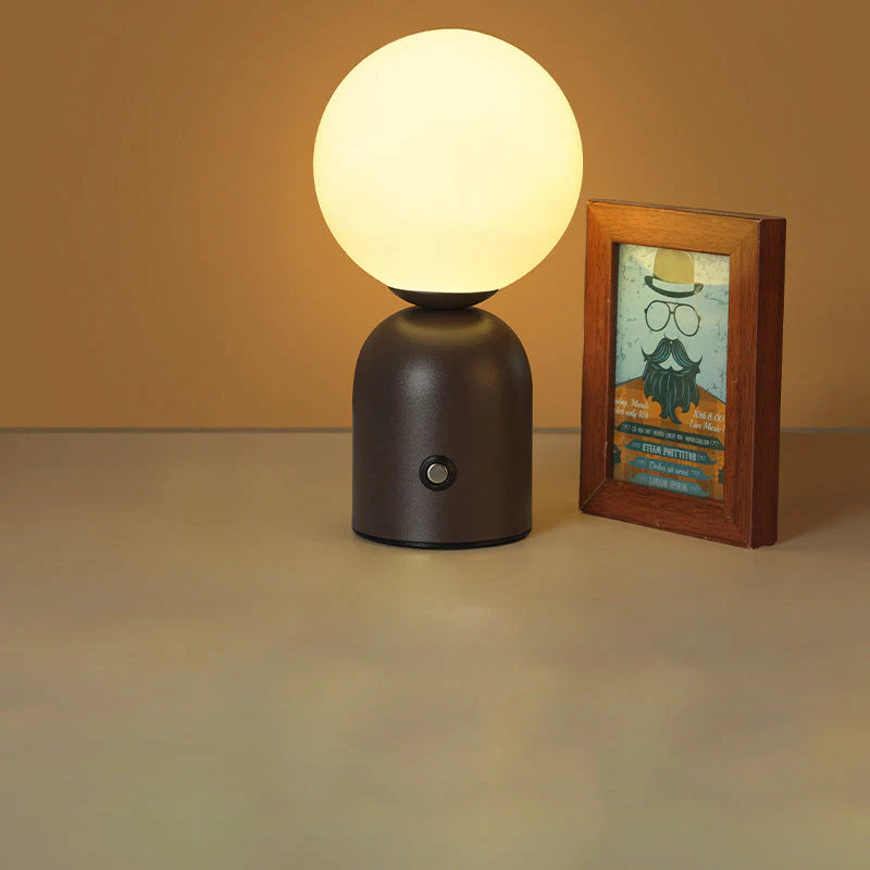 Scandinavische Ronde Orb LED Tafellamp