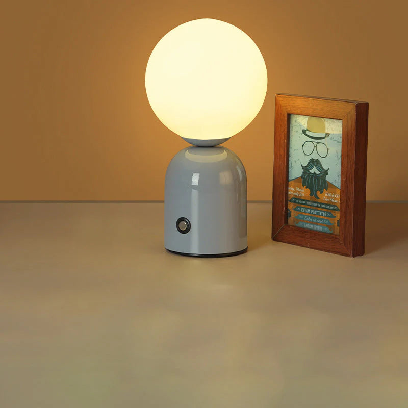 Scandinavische Ronde Orb LED Tafellamp