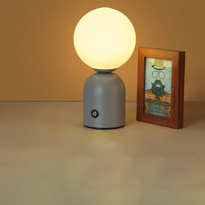 Scandinavische Ronde Orb LED Tafellamp