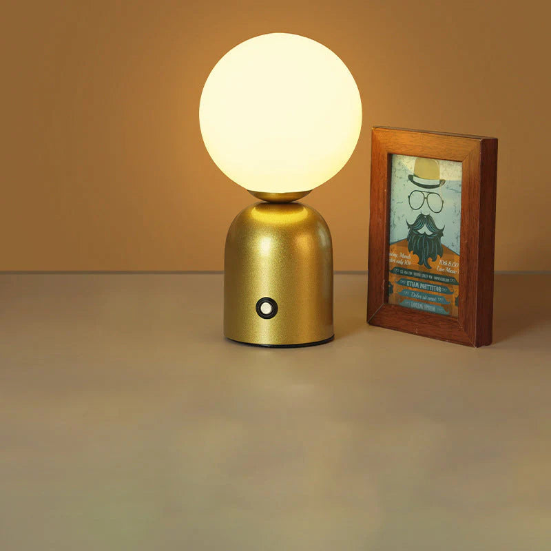 Scandinavische Ronde Orb LED Tafellamp