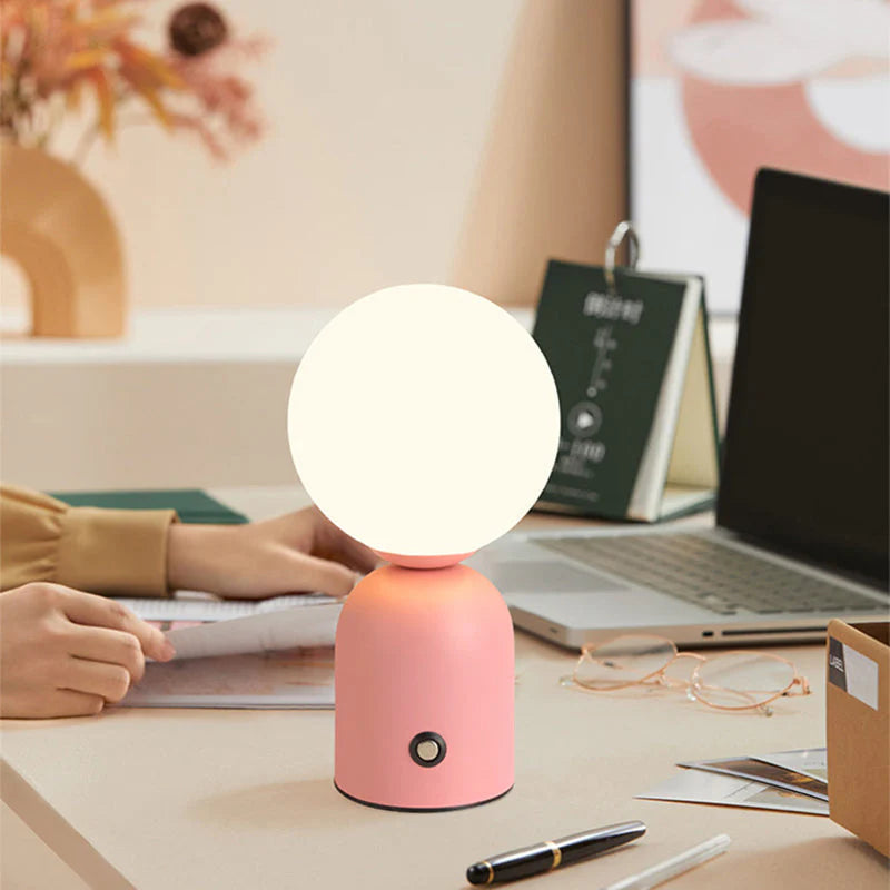 Scandinavische Ronde Orb LED Tafellamp