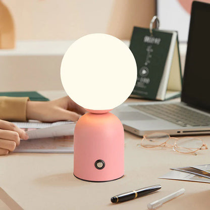 Scandinavische Ronde Orb LED Tafellamp