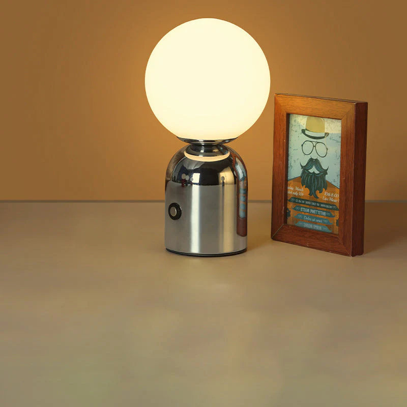 Scandinavische Ronde Orb LED Tafellamp