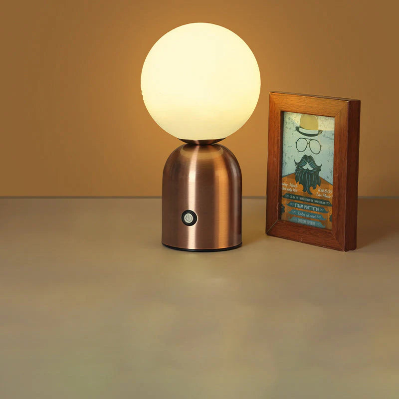 Scandinavische Ronde Orb LED Tafellamp