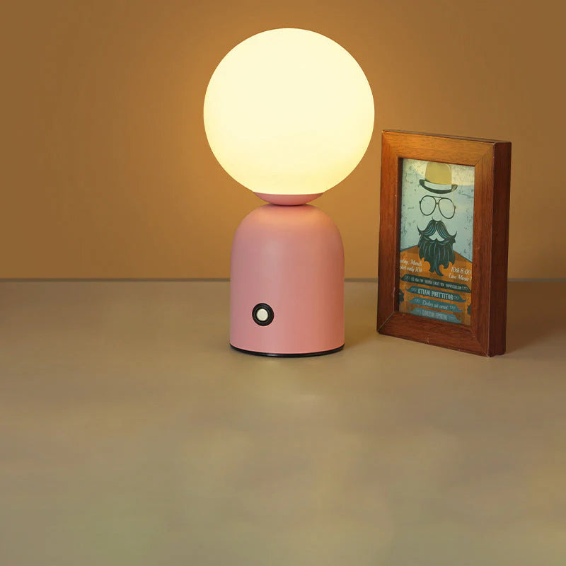 Scandinavische Ronde Orb LED Tafellamp