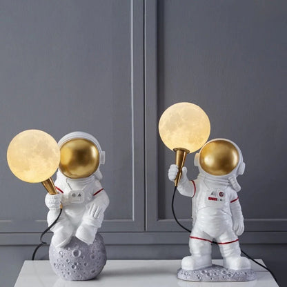 Creatieve Cartoon Design Astronaut Tafel Lamp