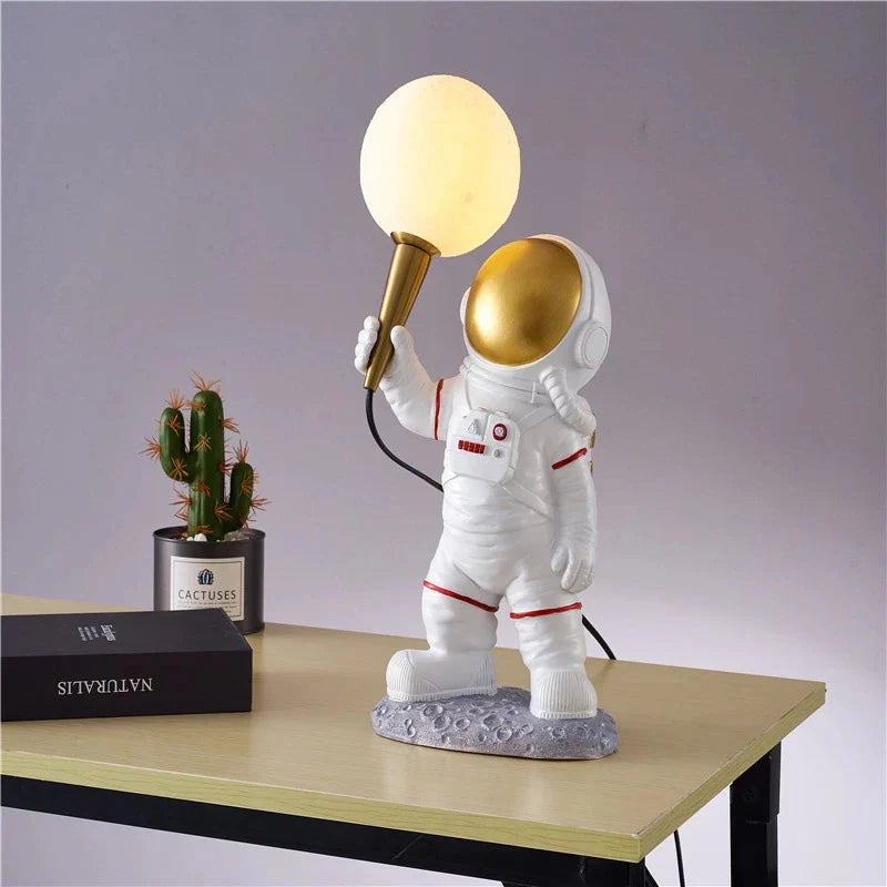 Creatieve Cartoon Design Astronaut Tafel Lamp
