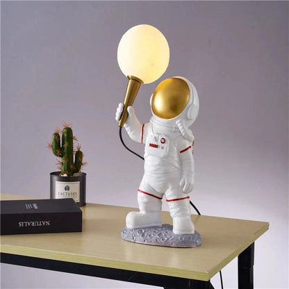 Creatieve Cartoon Design Astronaut Tafel Lamp