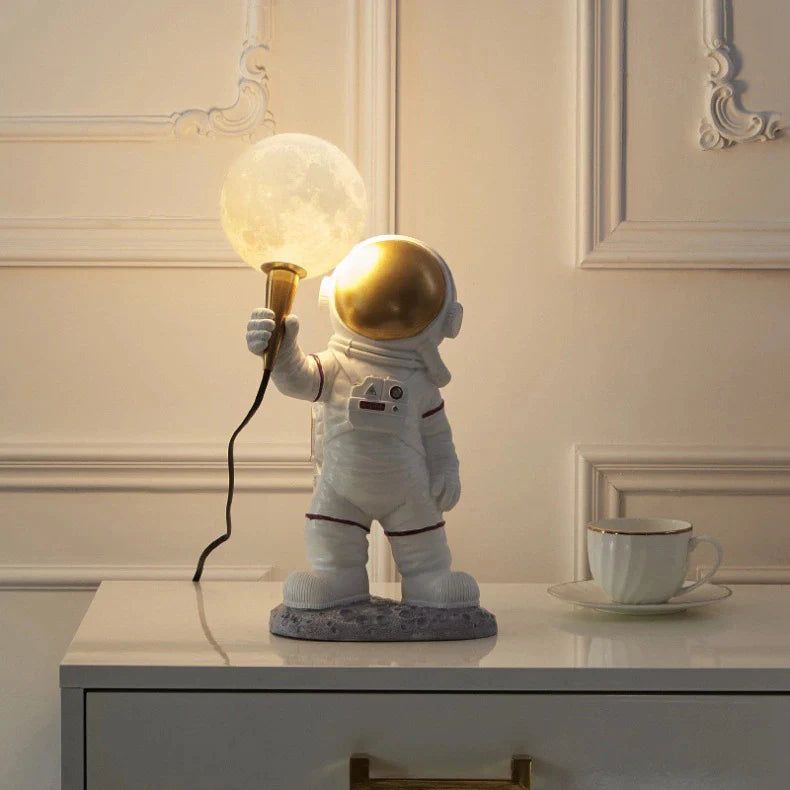 Creatieve Cartoon Design Astronaut Tafel Lamp