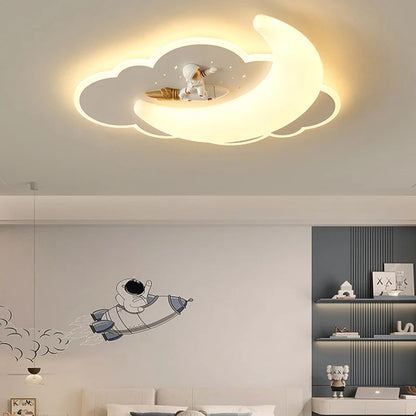 Moderne Creatieve Moon LED Plafondlamp