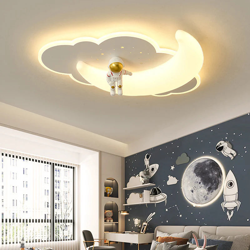 Moderne Creatieve Moon LED Plafondlamp