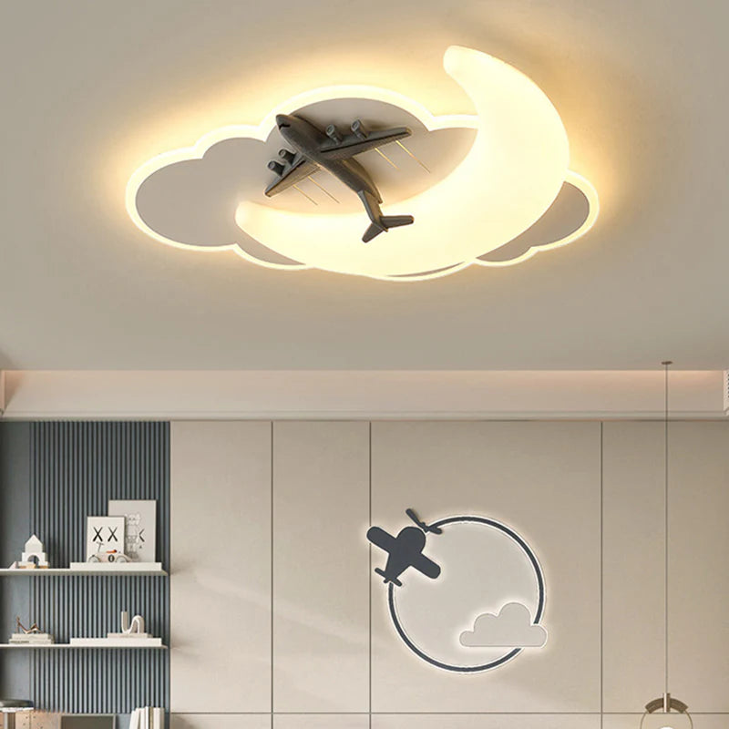 Moderne Creatieve Moon LED Plafondlamp