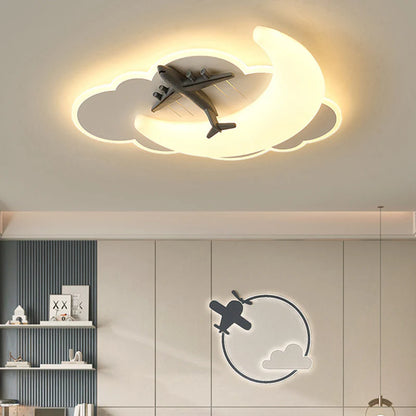 Moderne Creatieve Moon LED Plafondlamp