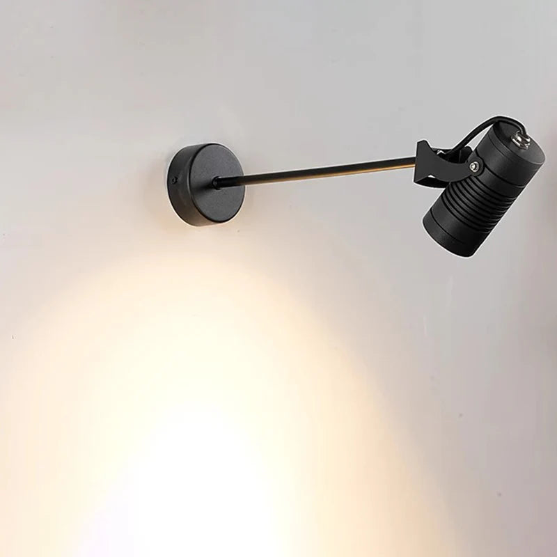 Minimalistische Verstelbare Cilinder LED Wandlamp