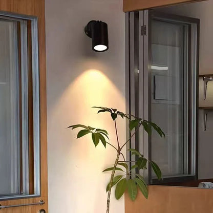 Minimalistische Verstelbare Cilinder LED Wandlamp