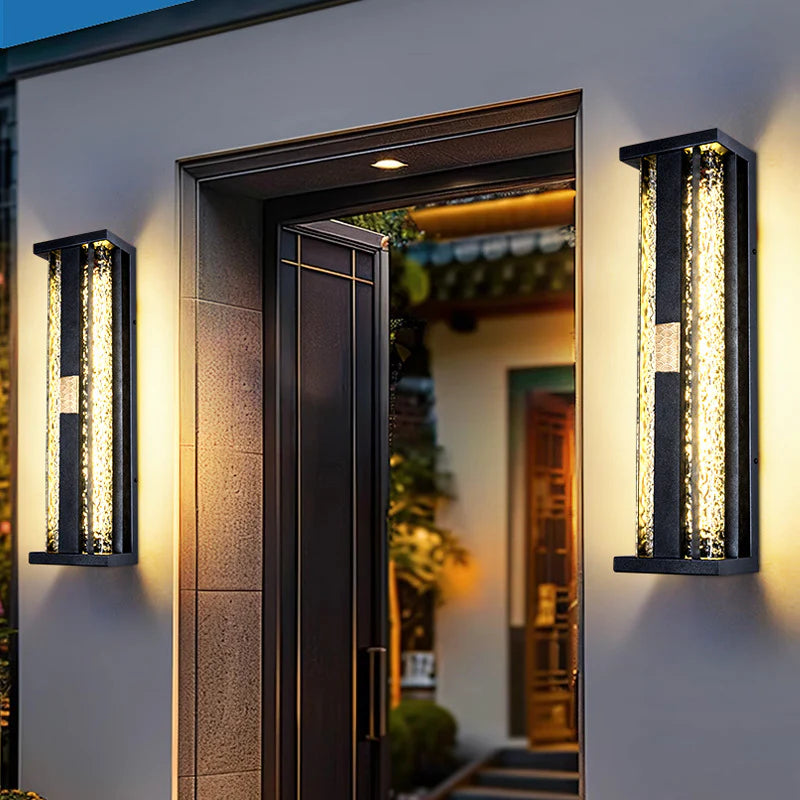 Traditionele Waterdicht Solar LED Wandlamp