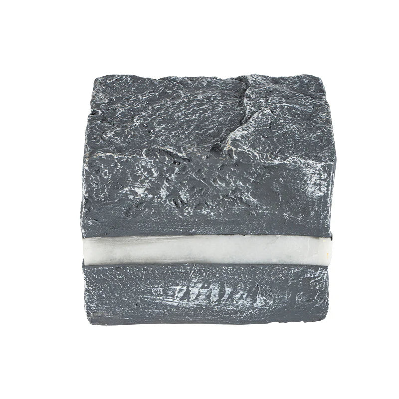 Solar Stone Stripe Cube Waterdichte LED Buitenlamp