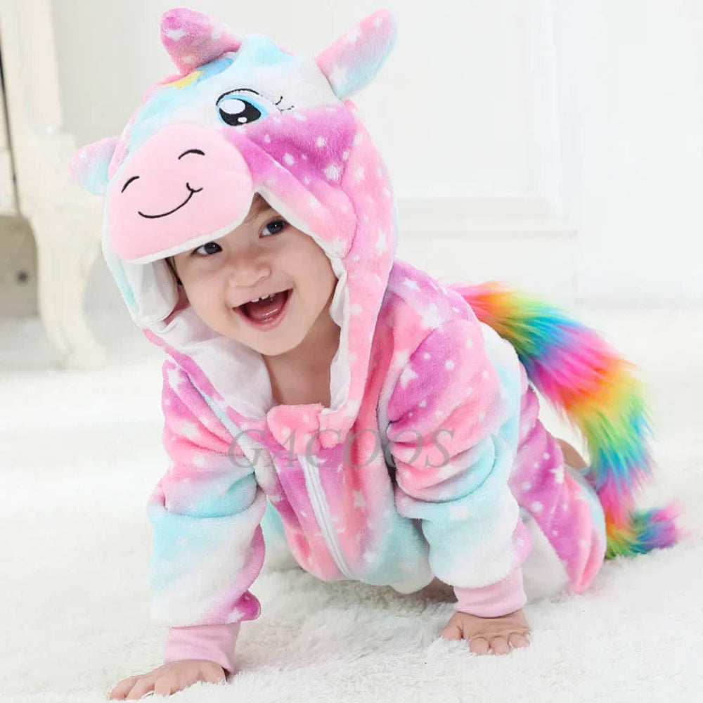 Baby Kleding Onesie Dieren Kostuum Zacht Katoen