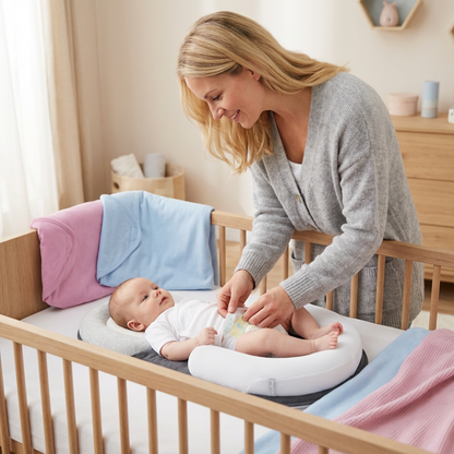 Babynest Ergonomische Babyondersteuning Veilig Zacht Ligkussen