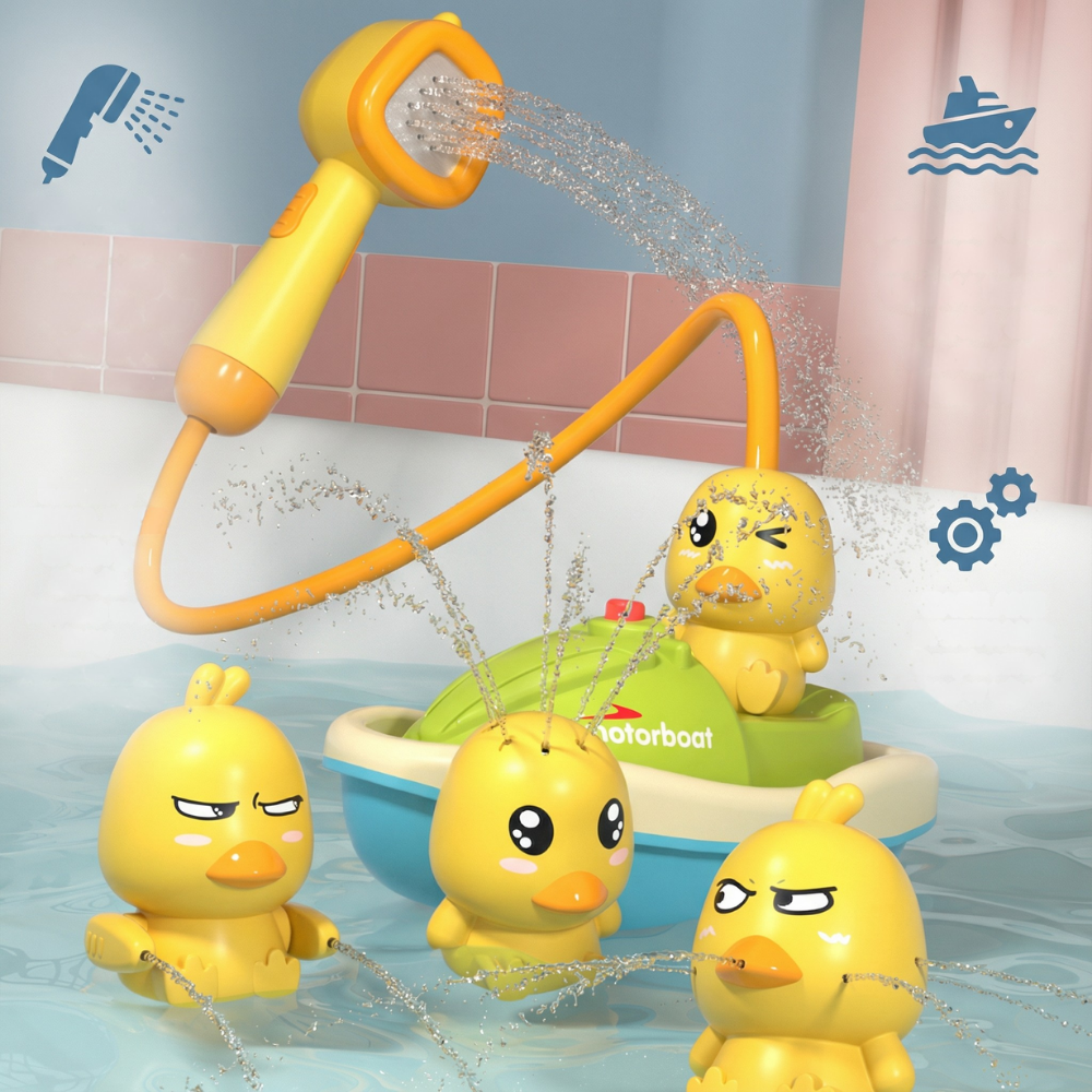 Bad Speelgoed Waterspuit Eendjes Badspeelset Baby Peuter