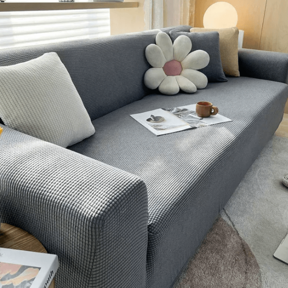 Bankhoes Antislip Jacquard Sofa Beschermhoes Elastische Cover