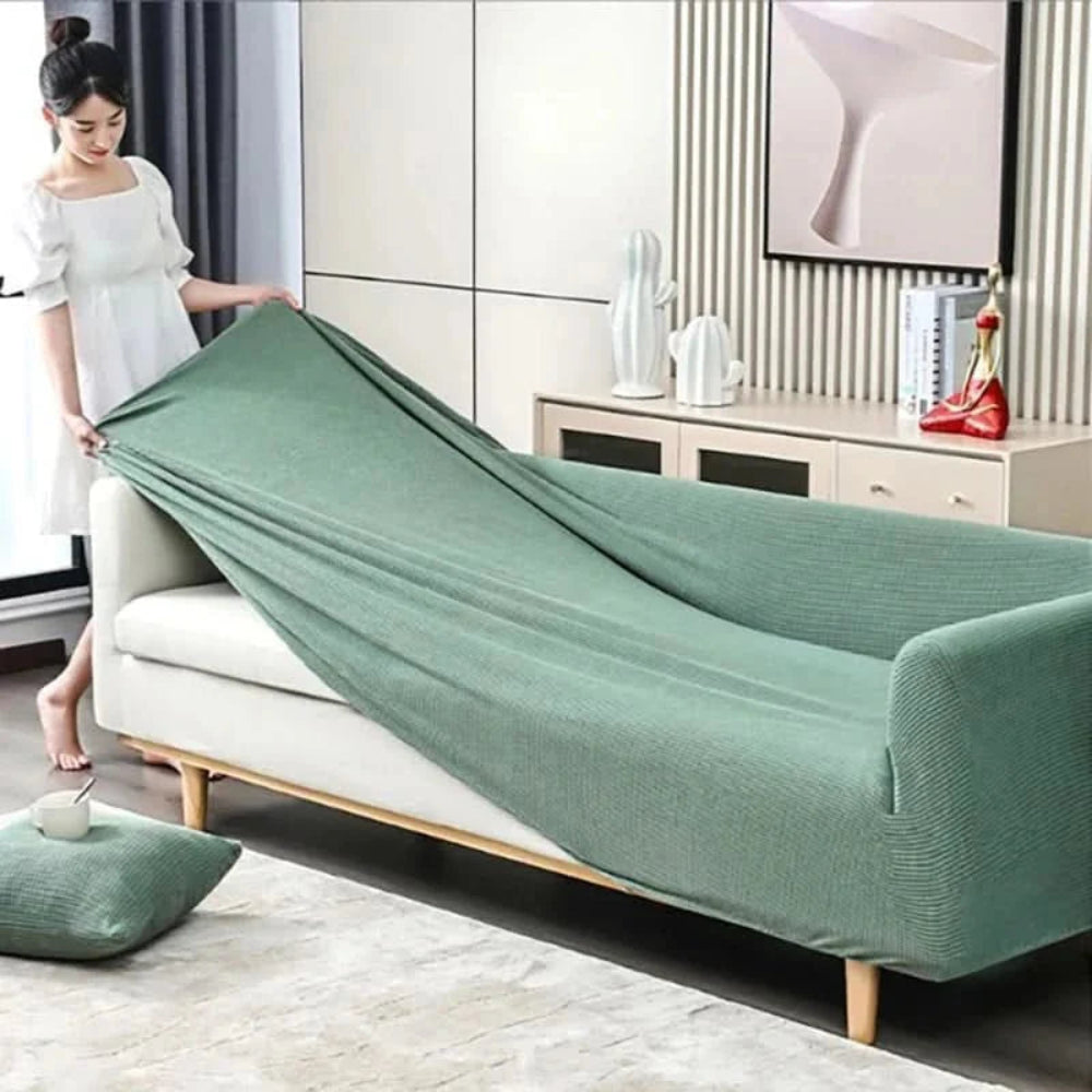 Bankhoes Antislip Jacquard Sofa Beschermhoes Elastische Cover