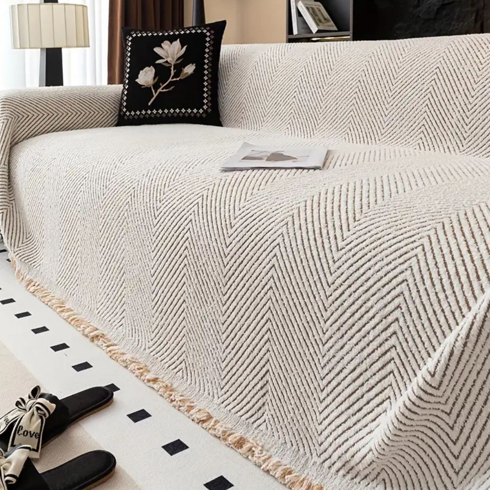 Bankhoes Bankenhoes Microvezel Visgraat Antislip