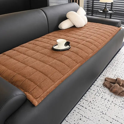 Bankhoes Gewatteerd Microvezel Antislip Modern