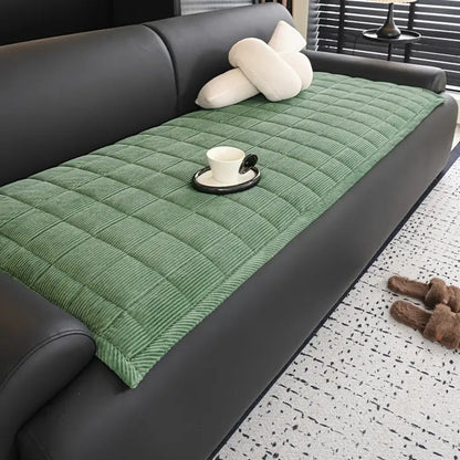 Bankhoes Gewatteerd Microvezel Antislip Modern