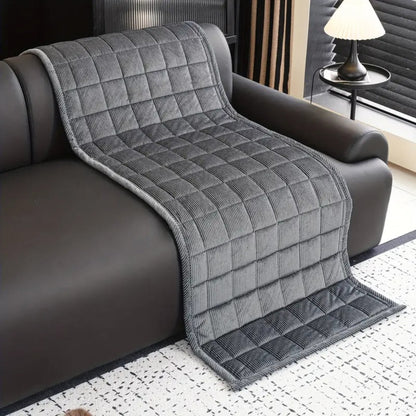 Bankhoes Gewatteerd Microvezel Antislip Modern
