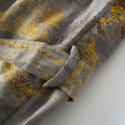 Badjas Kimono Katoen Retro Stijl Ademend Comfort Thuisgebruik