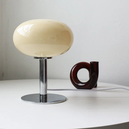 Bauhaus Lollipop Tafellamp met Glazen Afwerking
