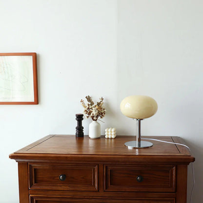 Bauhaus Lollipop Tafellamp met Glazen Afwerking