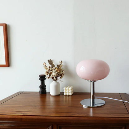 Bauhaus Lollipop Tafellamp met Glazen Afwerking