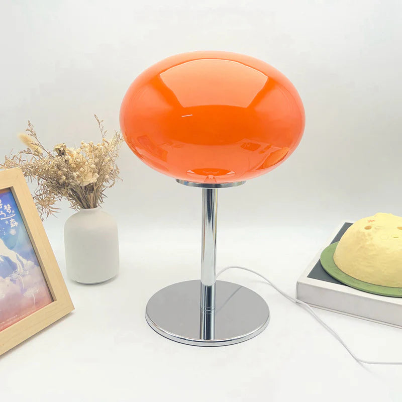 Bauhaus Lollipop Tafellamp met Glazen Afwerking