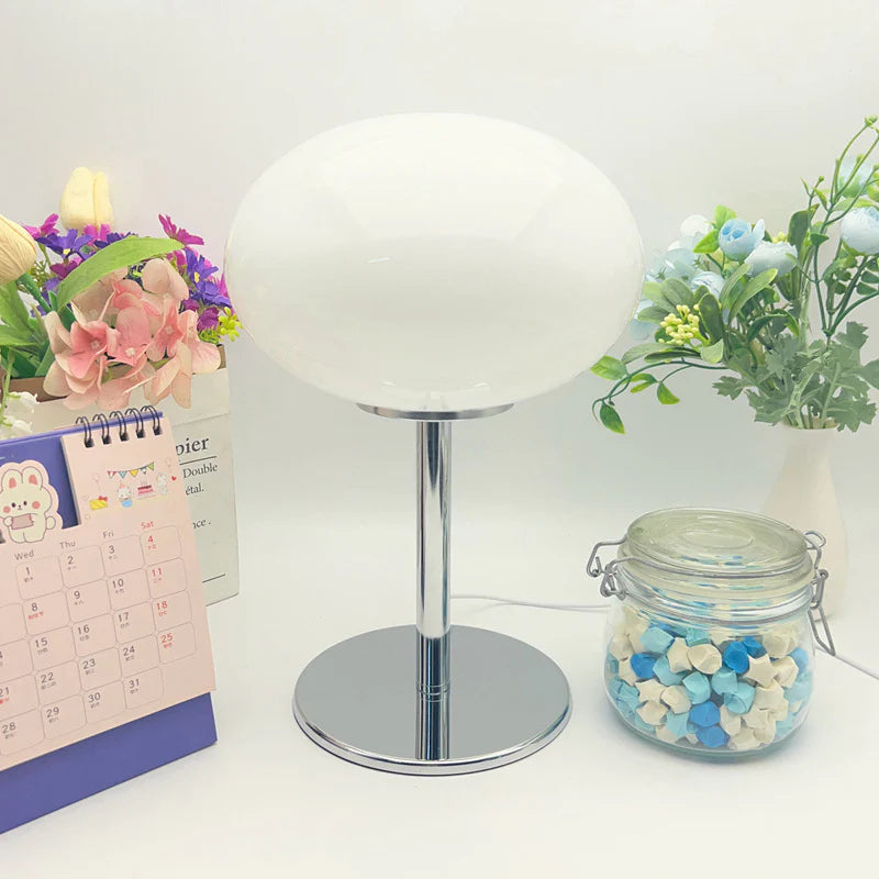 Bauhaus Lollipop Tafellamp met Glazen Afwerking