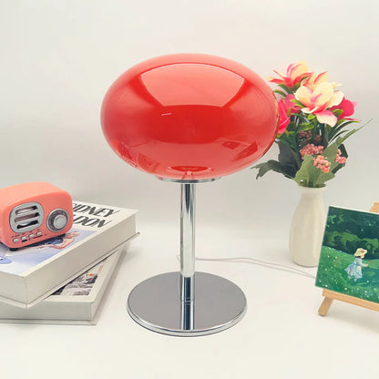 Bauhaus Lollipop Tafellamp met Glazen Afwerking