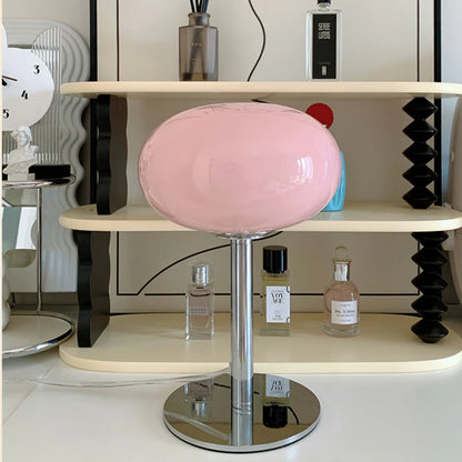 Bauhaus Lollipop Tafellamp met Glazen Afwerking