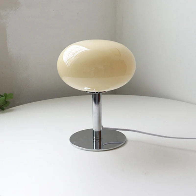 Bauhaus Lollipop Tafellamp met Glazen Afwerking