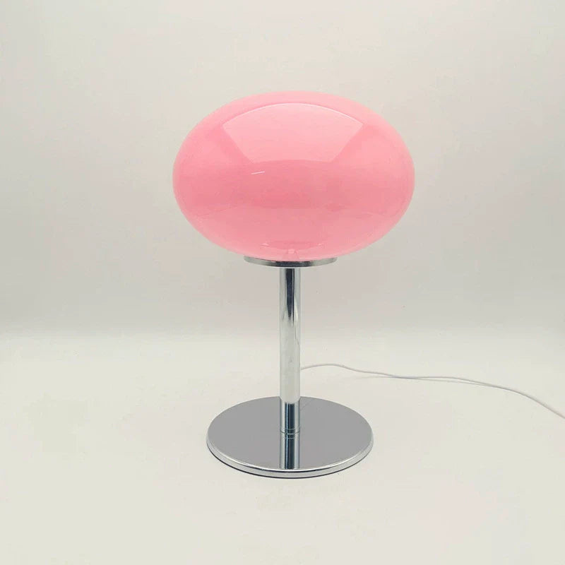 Bauhaus Lollipop Tafellamp met Glazen Afwerking
