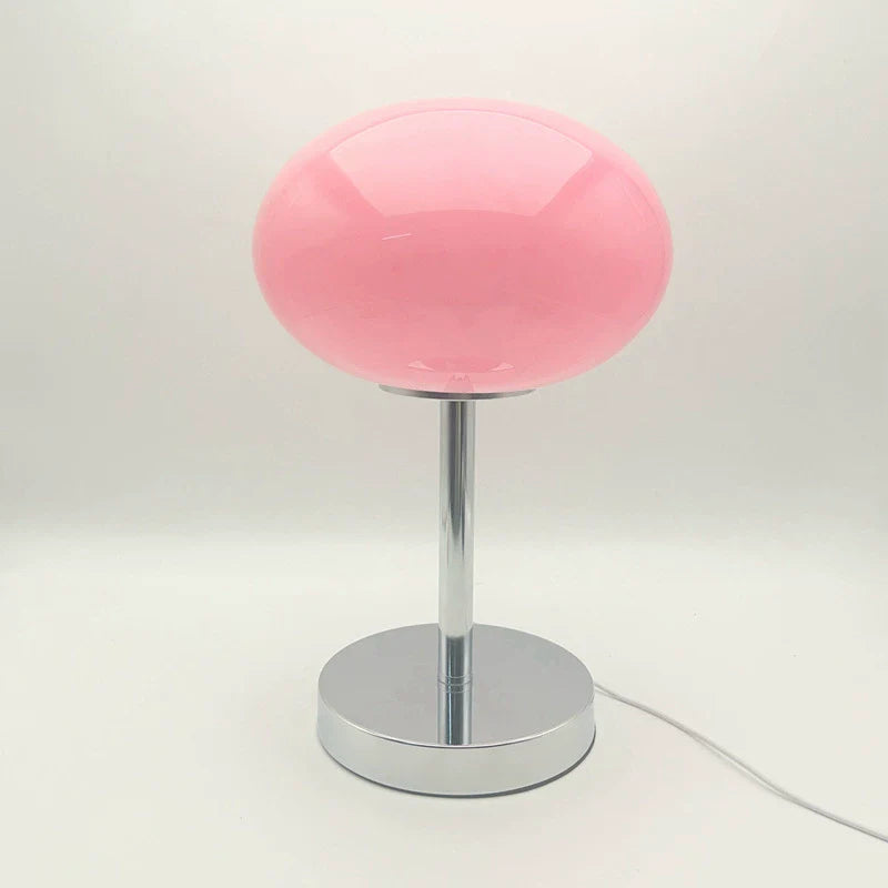 Bauhaus Lollipop Tafellamp met Glazen Afwerking