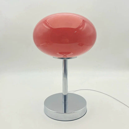 Bauhaus Lollipop Tafellamp met Glazen Afwerking