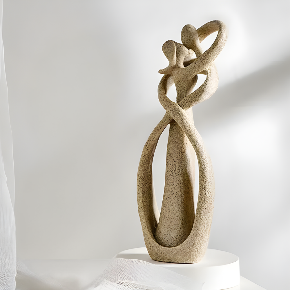 Beeld Abstract Liefdespaar Modern Woondecoratie
